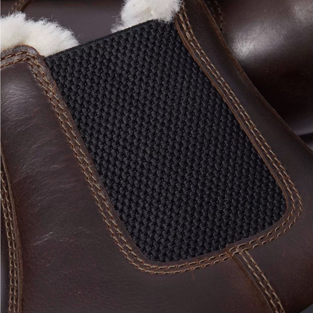 2976 WOMEN'S FAUX FUR LINED CHELSEA BOOTS - Picture 3 of 11